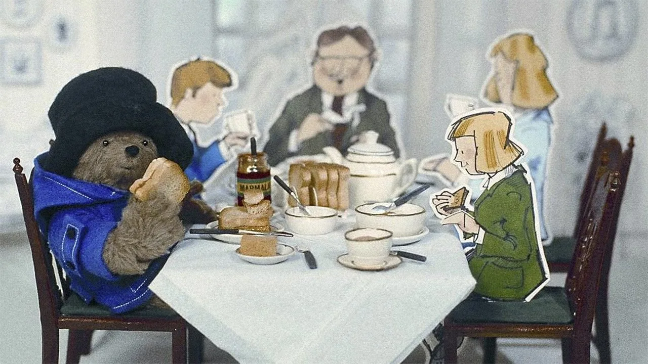 خلفية لـ Paddington Bear