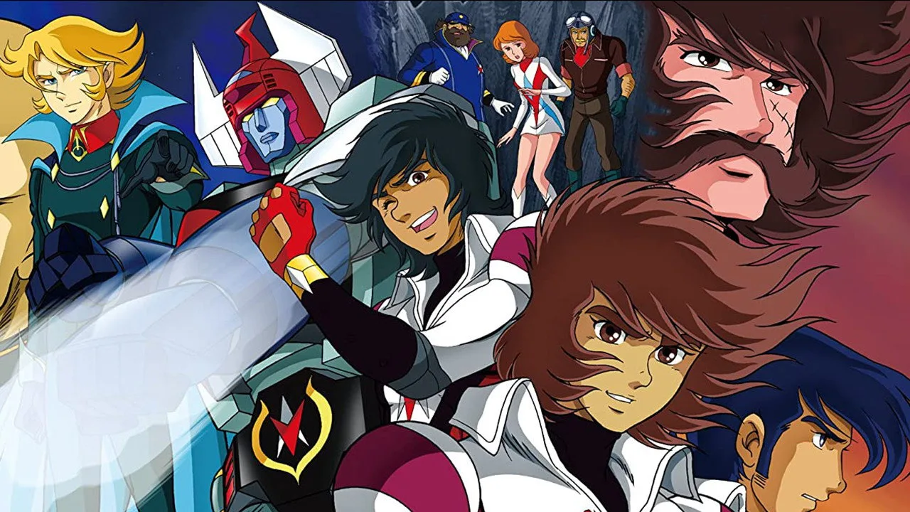خلفية لـ Planet Robot Danguard Ace