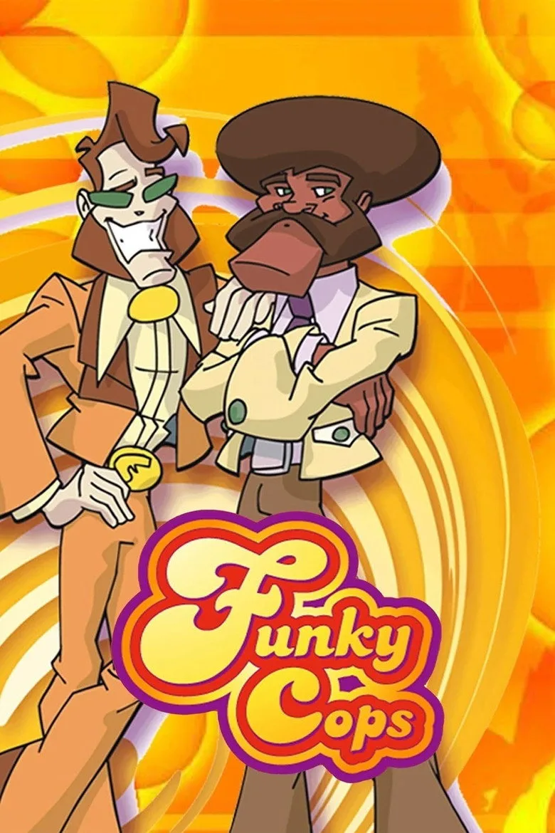 ملصق Funky Cops