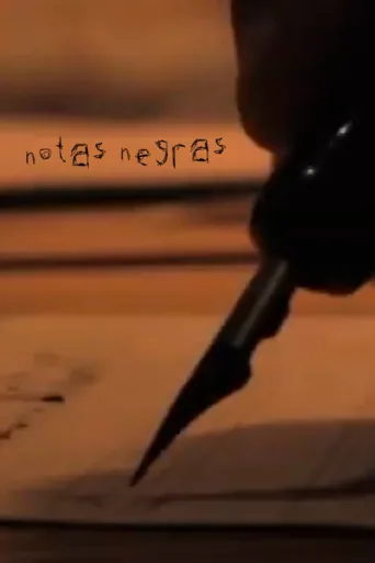 Notas negras afişi