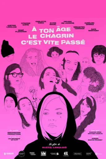 ملصق À ton âge le chagrin c'est vite passé