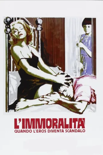 L'immoralità afişi