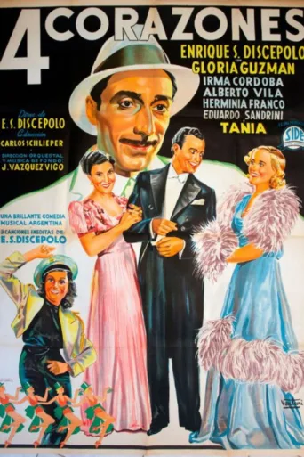 Cuatro corazones afişi