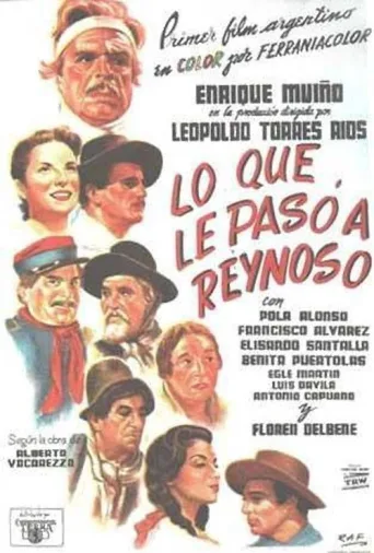 Póster de Lo que le pasó a Reynoso