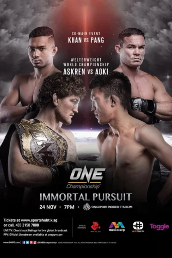 ONE Championship 62: Immortal Pursuit afişi