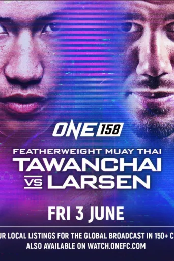 ONE 158: Tawanchai vs. Larsen afişi