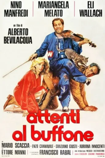 Attenti al buffone afişi