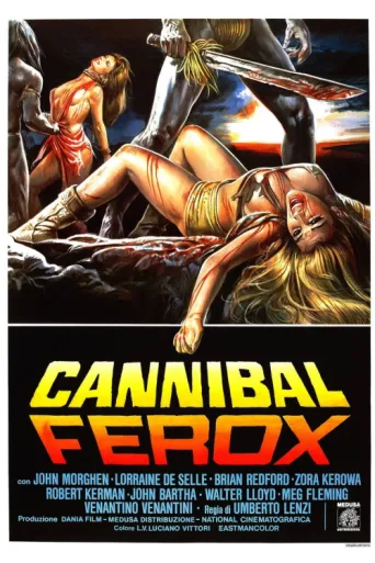 ملصق Cannibal Ferox