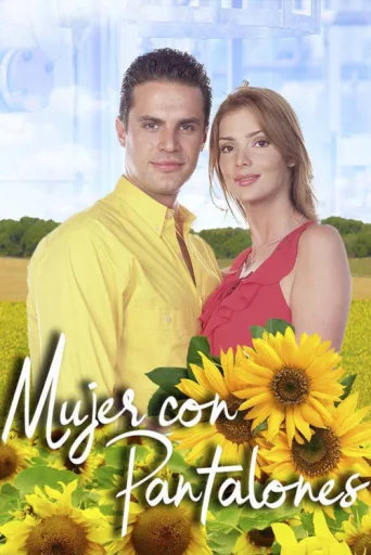 Mujer con pantalones afişi