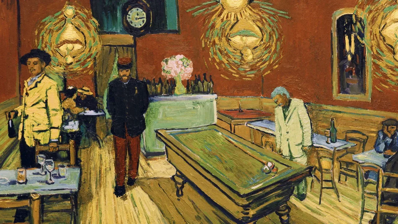 خلفية لـ Vincent'ten Sevgilerle