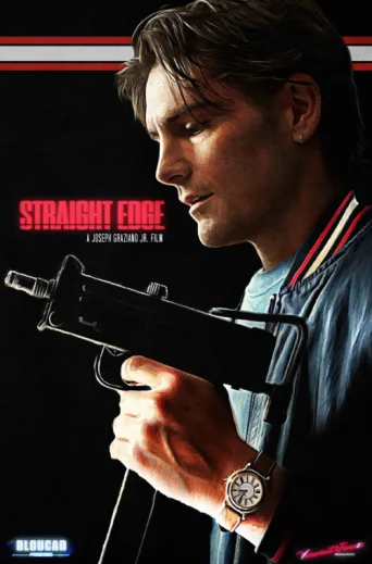 ملصق STRAIGHT EDGE