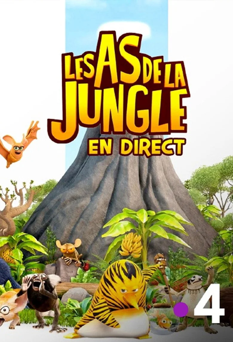 Les As de la jungle en direct poster