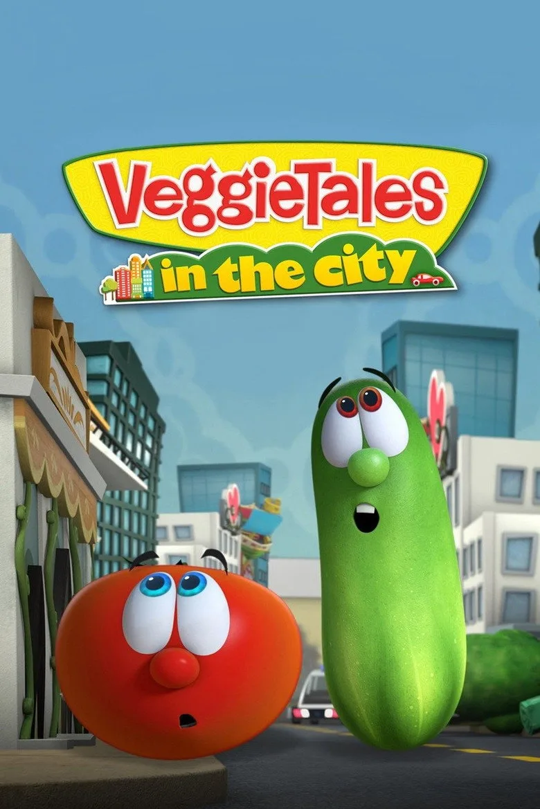 ملصق VeggieTales Şehirde