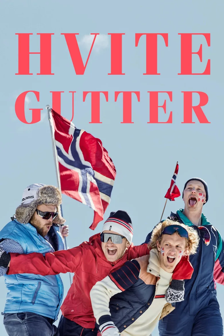 Hvite gutter poster