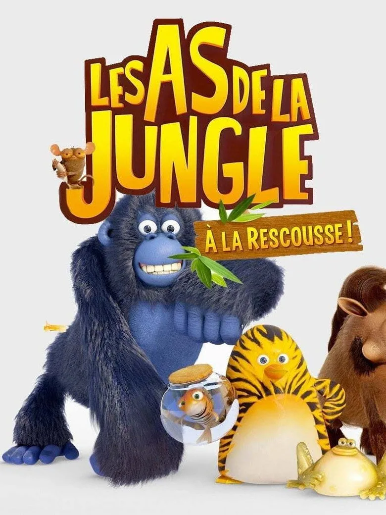 ملصق Les As de la Jungle à la rescousse !