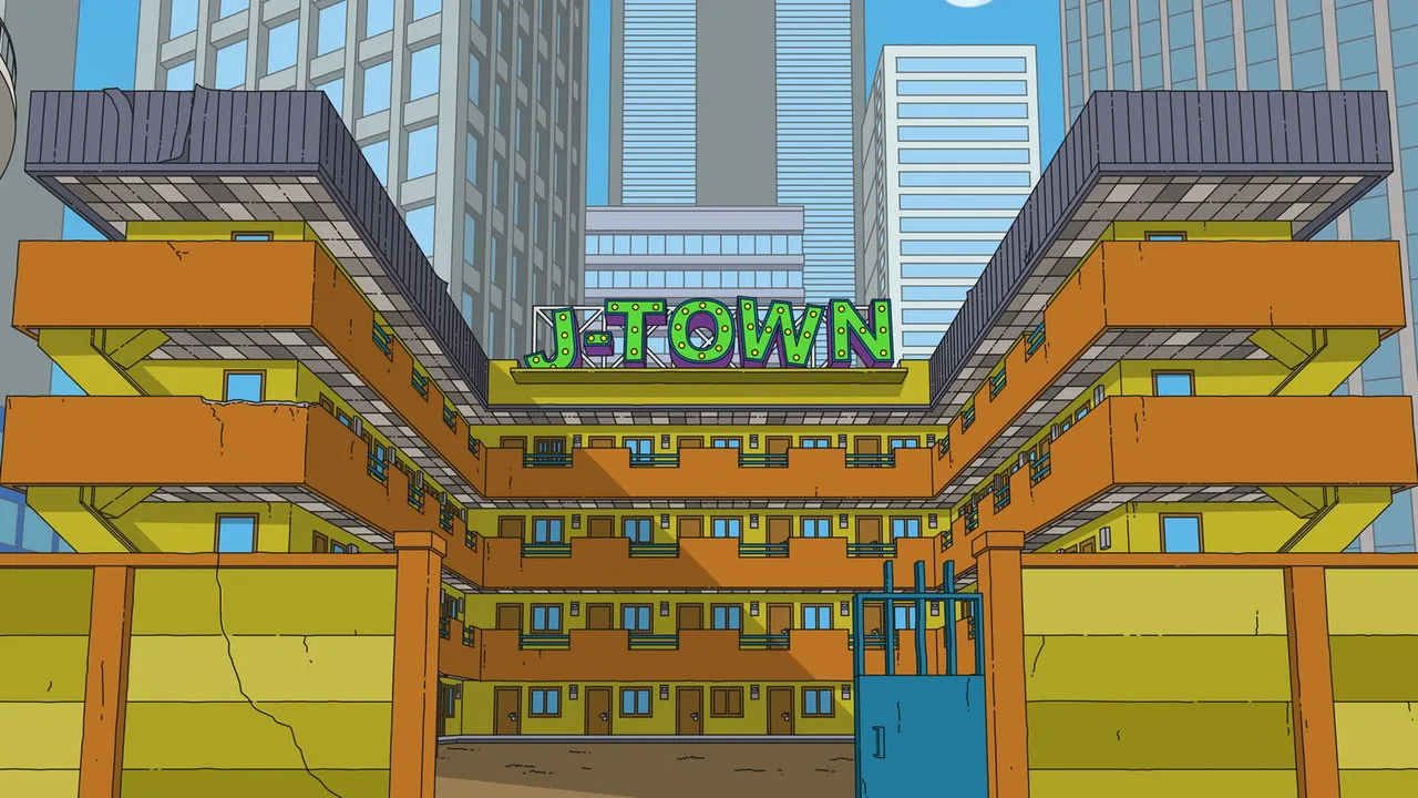 Фоновое изображение для J-Town