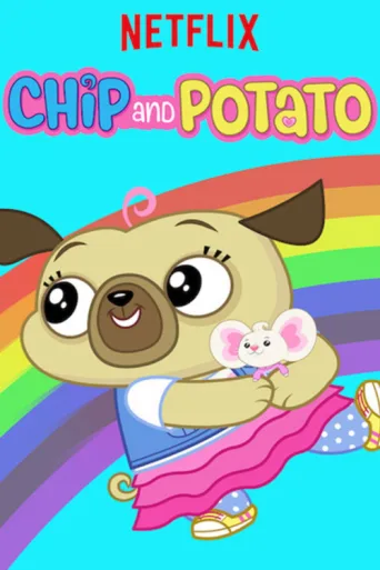 ملصق Chip and Potato
