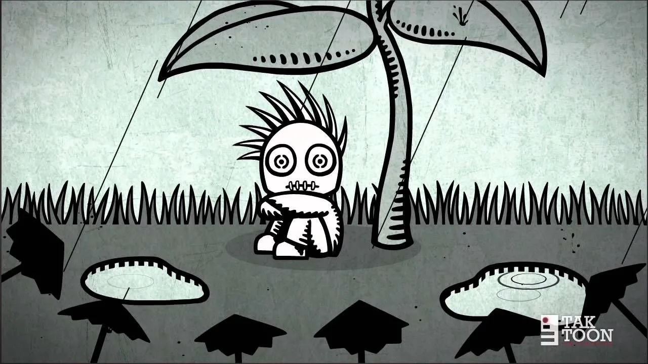 The Forks with Spiky Hands için arka plan görseli