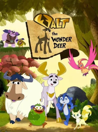ملصق Valt the Wonder Deer