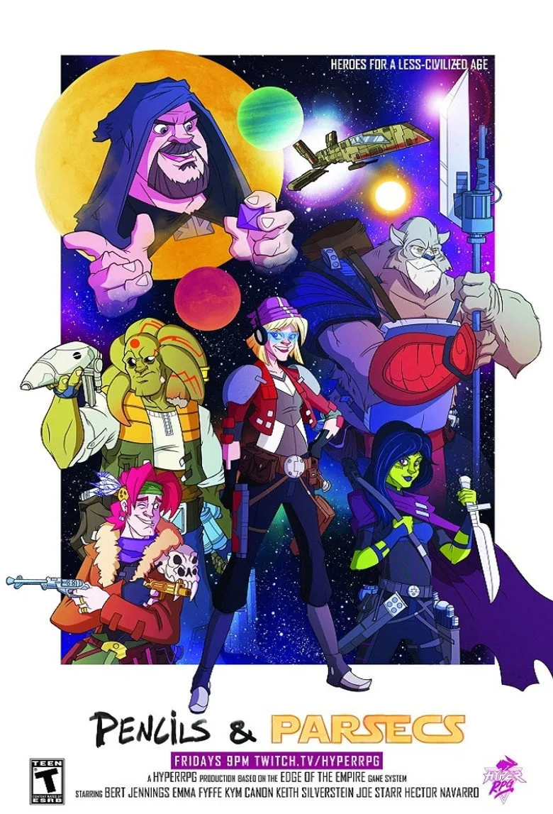 постер Pencils and Parsecs