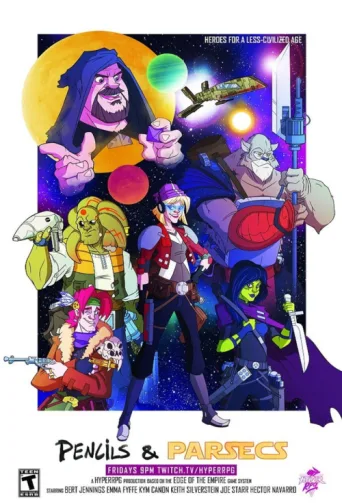 Постер Pencils and Parsecs