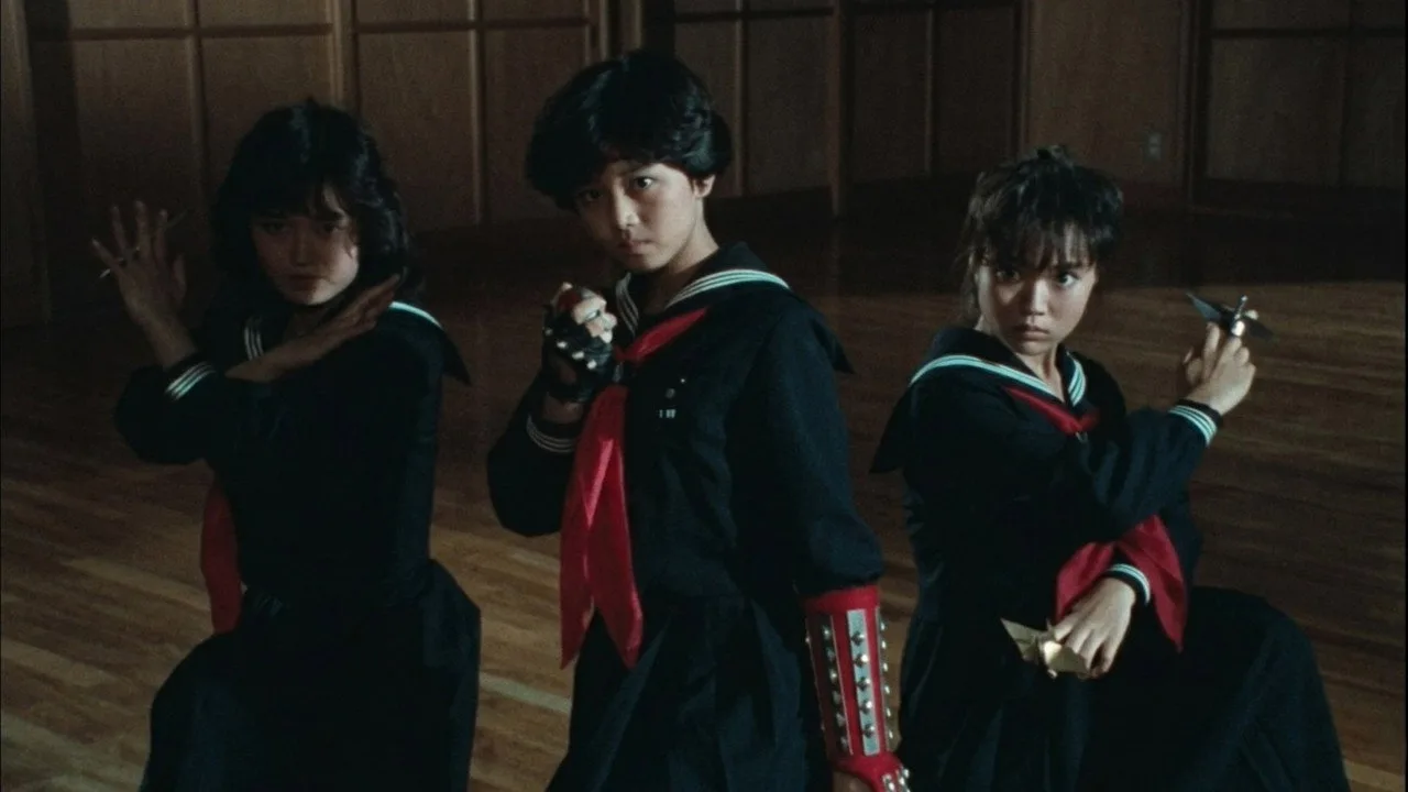 Sukeban Deka III: Romance of the Ninja Girls için arka plan görseli