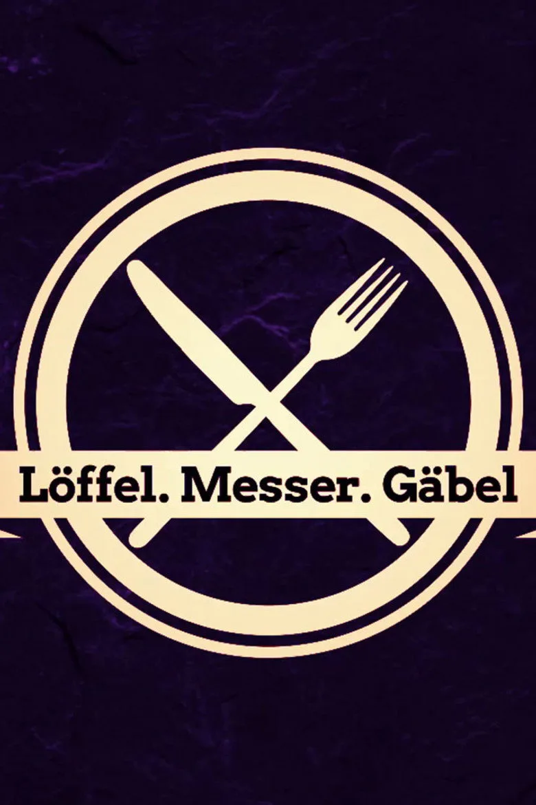 Löffel, Messer, Gäbel poster