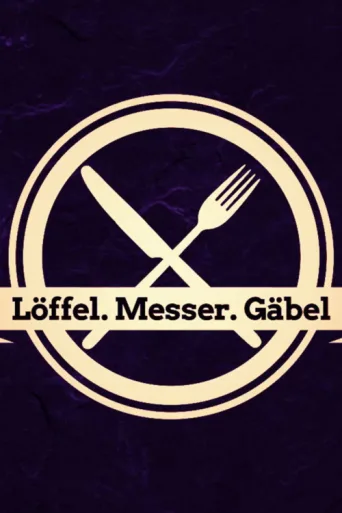 ملصق Löffel, Messer, Gäbel