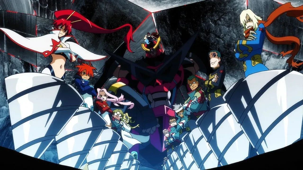 خلفية لـ Gurren Lagann