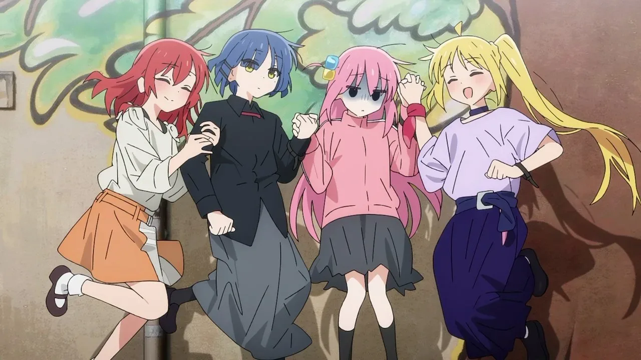 خلفية لـ BOCCHI THE ROCK!