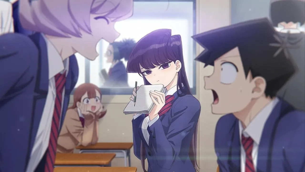 خلفية لـ Komi Can't Communicate