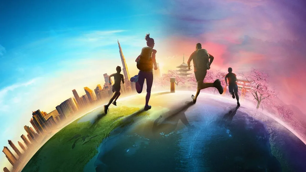 خلفية لـ The Amazing Race
