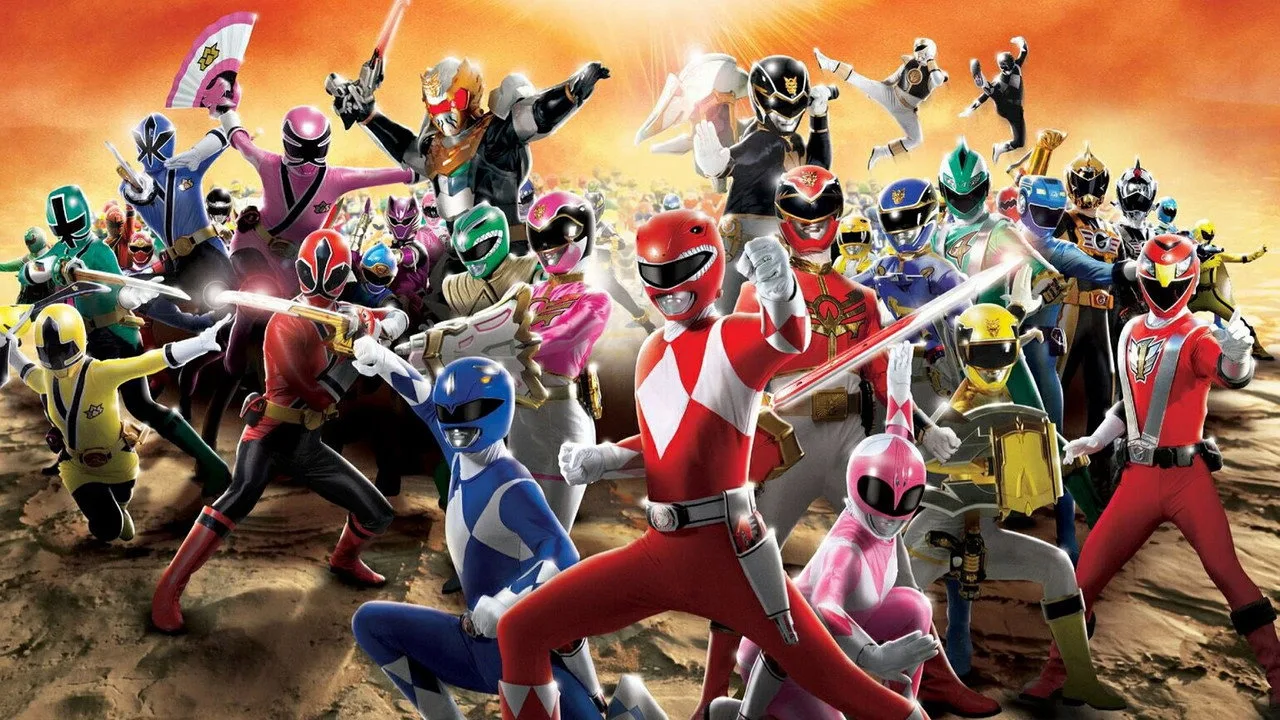Фоновое изображение для Power Rangers