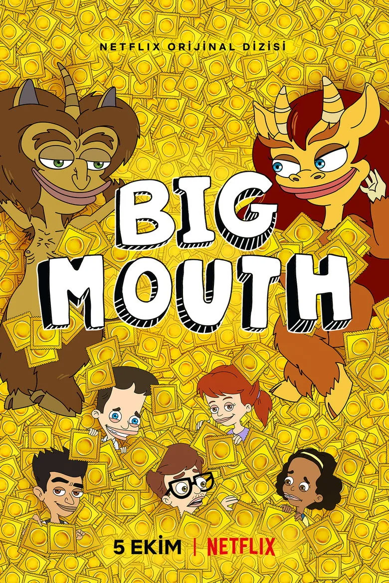 ملصق Big Mouth