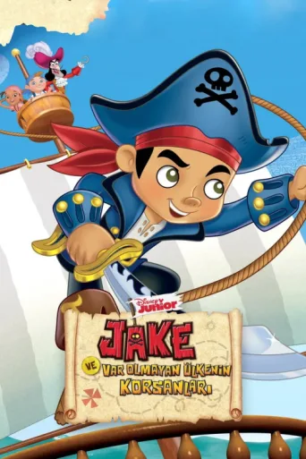 ملصق Jake ve Var Olmayan Ülkenin Korsanları