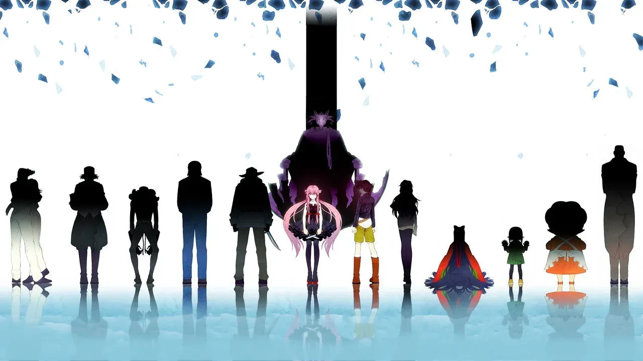 خلفية لـ Mirai Nikki