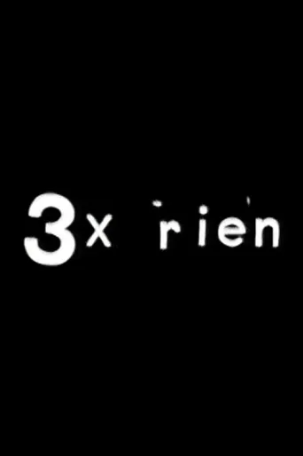 Póster de 3 x rien