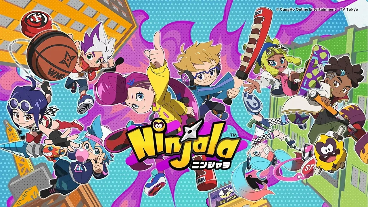 خلفية لـ Ninjala the Animation
