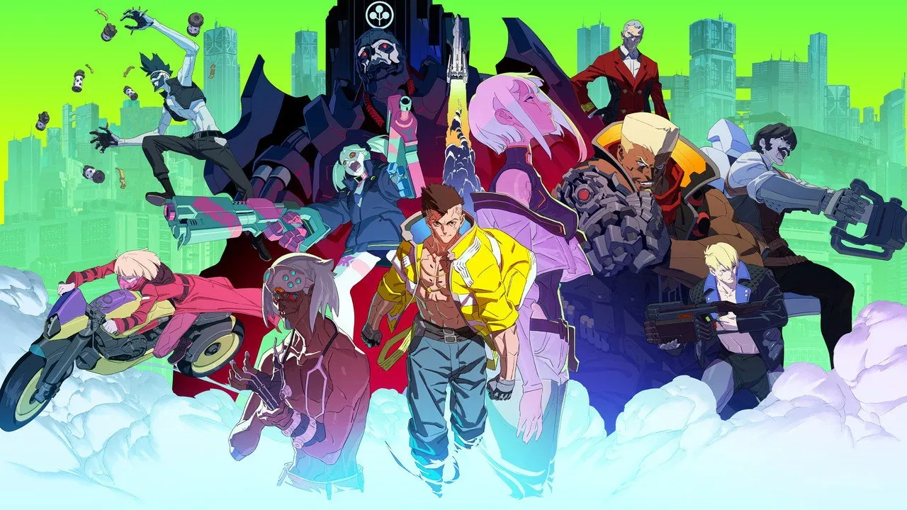 خلفية لـ Cyberpunk: Edgerunners