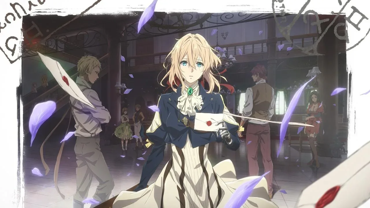 خلفية لـ Violet Evergarden
