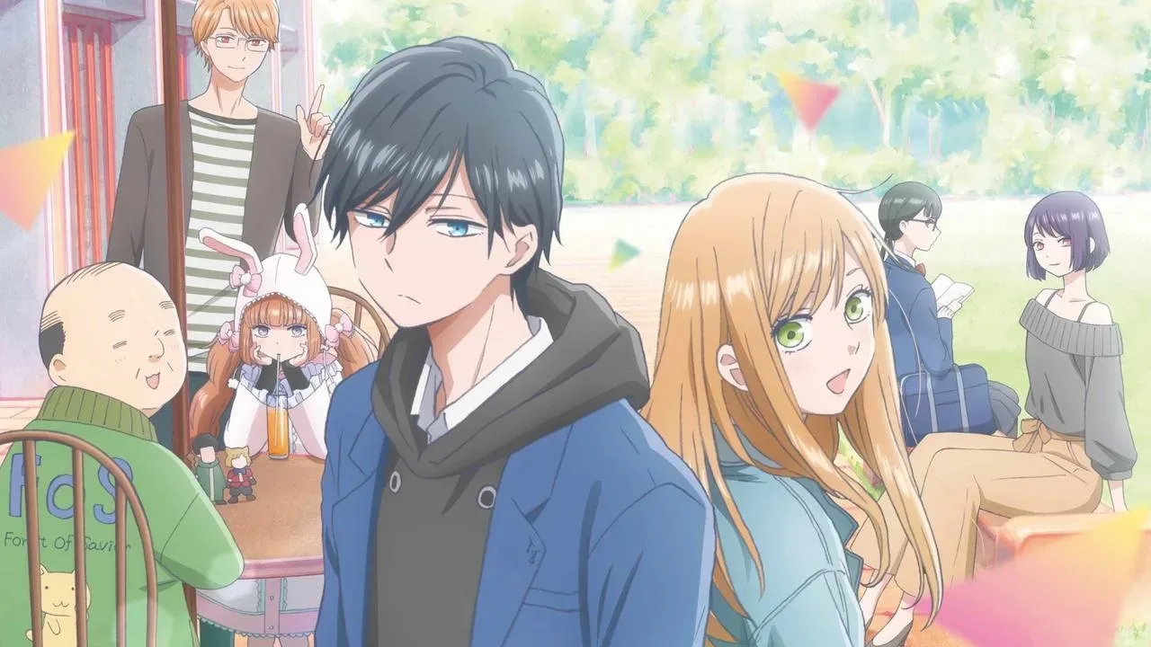خلفية لـ My Love Story with Yamada-kun at Lv999