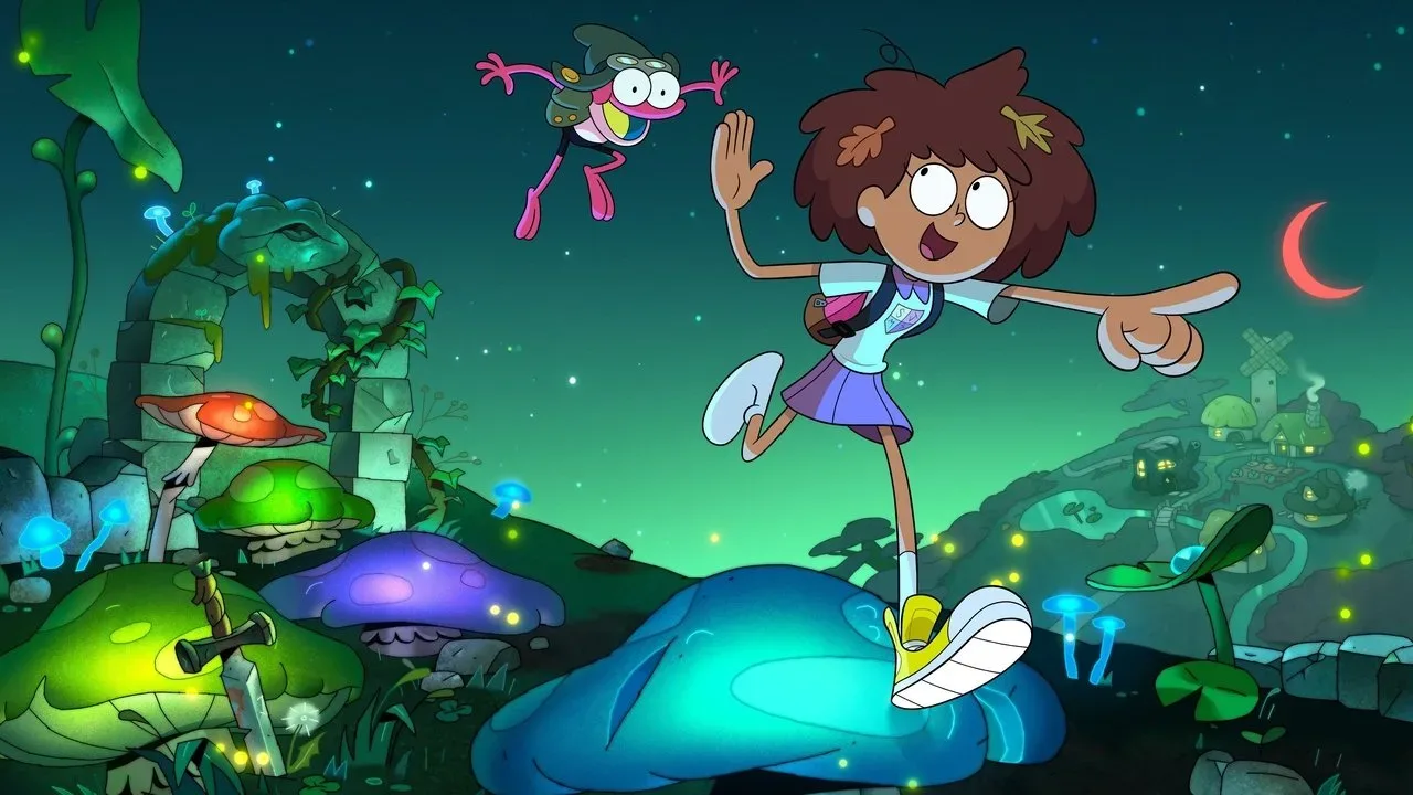 خلفية لـ Amphibia