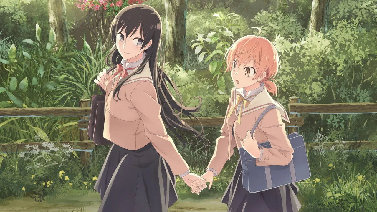 خلفية لـ Bloom Into You