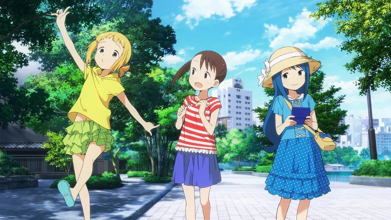 خلفية لـ Mitsuboshi Colors