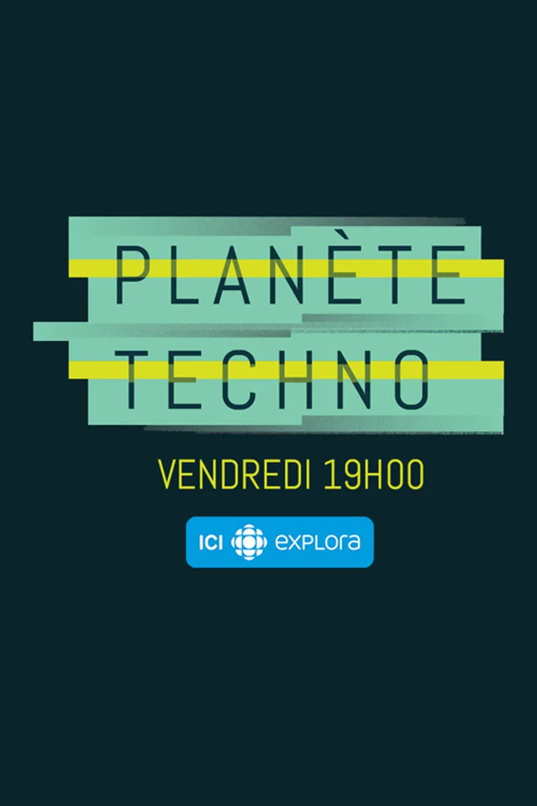 ملصق Planète techno