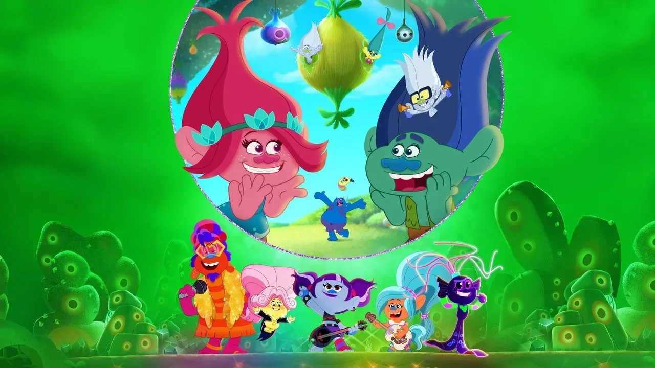 خلفية لـ Trolls: TrollsTopia