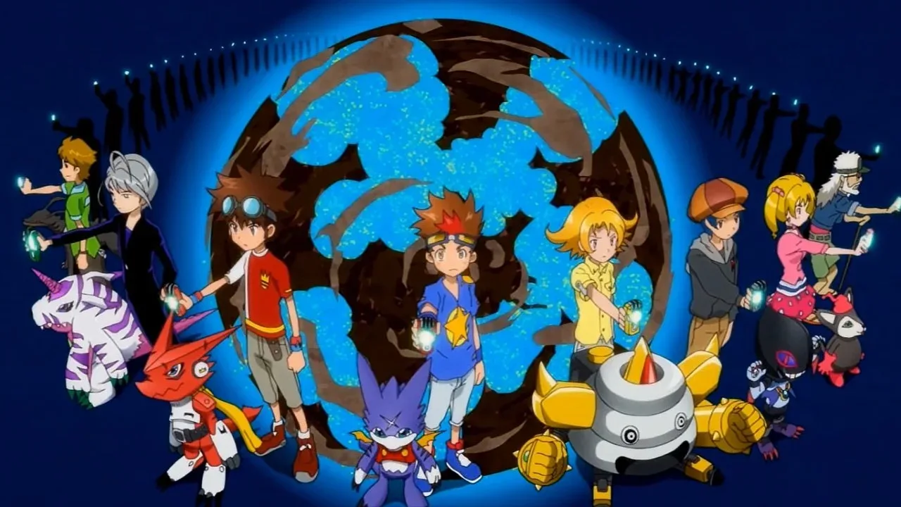 خلفية لـ Digimon Fusion