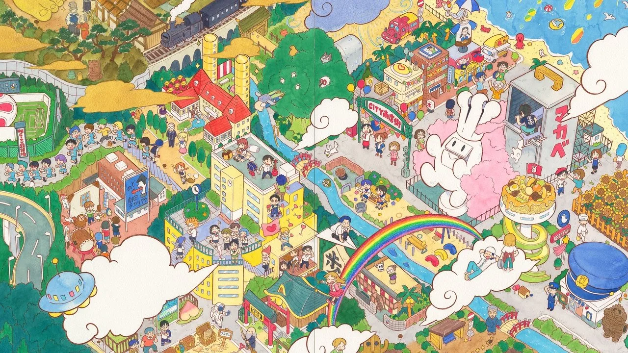 CITY THE ANIMATION için arka plan görseli