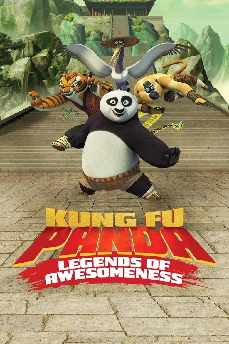ملصق Kung Fu Panda: Legends of Awesomeness