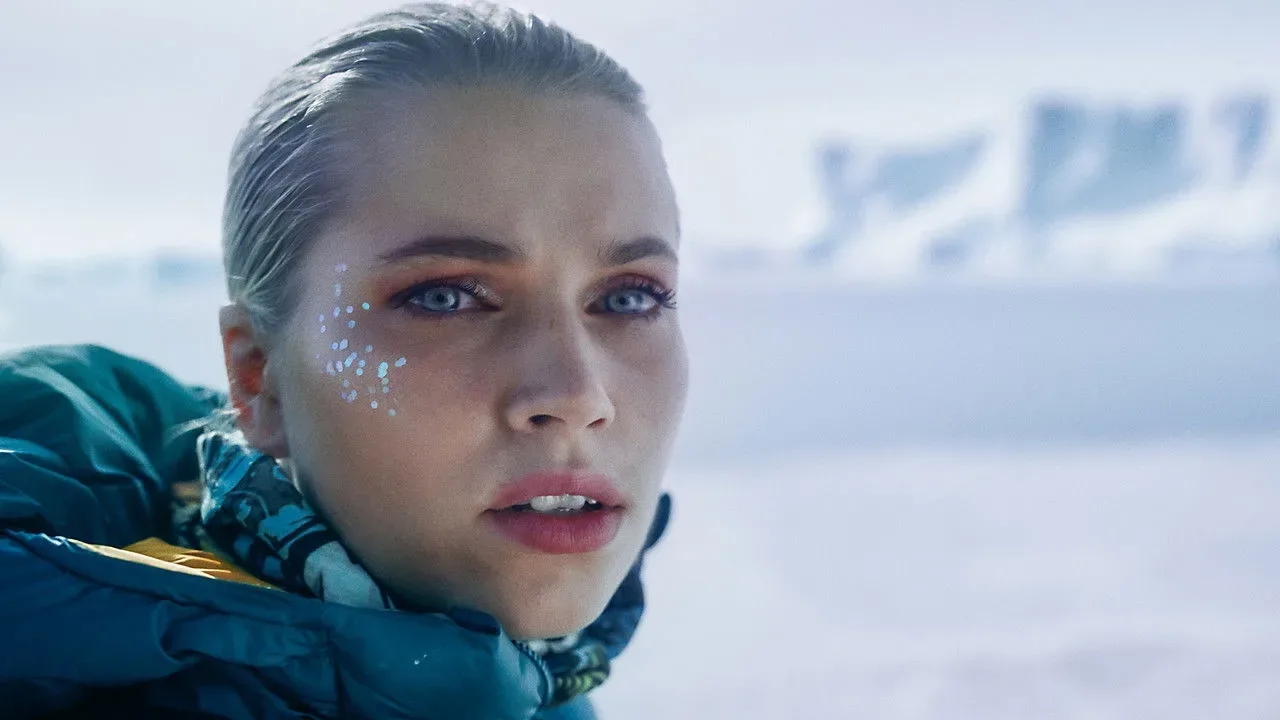 خلفية لـ Ice Skater
